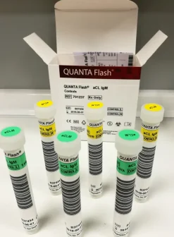 ACA IgM Controls sur BIO-FLASH - Coffret 2 x 3 x 1 ml 6 Kit 1 kit