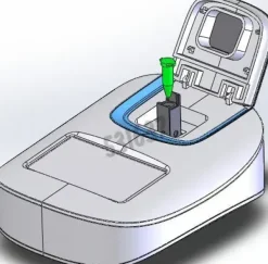 Adaptateur de tube PCR 0,5 ml pour fluorimètres série Fluo-100