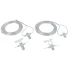 Adaptateur nasal pour kit de capteur CO2 {P910A}, adulte, patient non intubé, avec canule d'O2, lot de 30