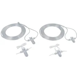 Adaptateur nasal pour kit de capteur CO2 {P910A}, adulte, patient non intubé, avec canule d'O2, lot de 30