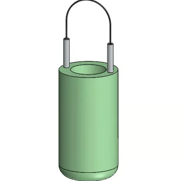 Adaptateur pour tube fond conique 50 ml - Ø 29 x 115 mm - pour nacelle B150 - lot de 4