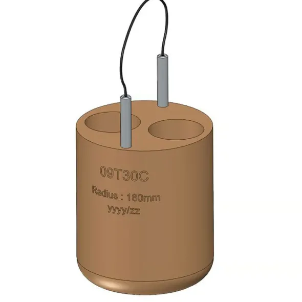 Adaptateur pour tube fond rond 30 ml pour nacelle B290 - lot de 4