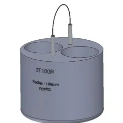 Adaptateur pour tube 100 ml - Ø 44 x 100 mm pour nacelle B750 - lot de 4