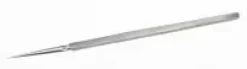 Aiguille droite manche inox
