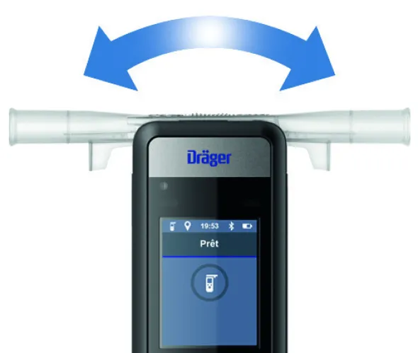 Alcotest électronique 7000 - batterie rechargeable - bluetooth
