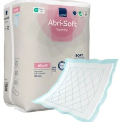 Alèse abri-soft superdry - 60 x 60 cm - 1 palette de 4800 unités