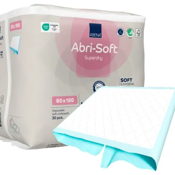 Alèse bordable superdry - 80 x 180 cm - 1 carton de 120 unités