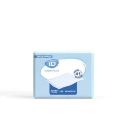 Alèse iD Essential Underpads Extra plus 60x40 cm -  1 carton de 270 unités