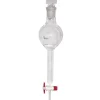 Ampoule à décanter sphérique type GILSON verre Duran clé PTFE 500 ml R 29/32