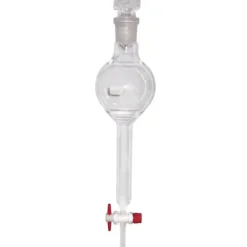 Ampoule à décanter sphérique type GILSON verre Duran clé PTFE 500 ml R 29/32