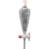 Ampoule robinet en PTFE 19/26, 25 ml