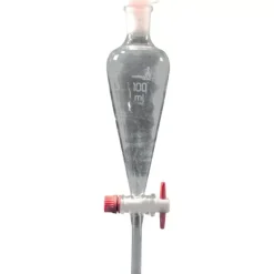 Ampoule robinet en PTFE 19/26, 25 ml