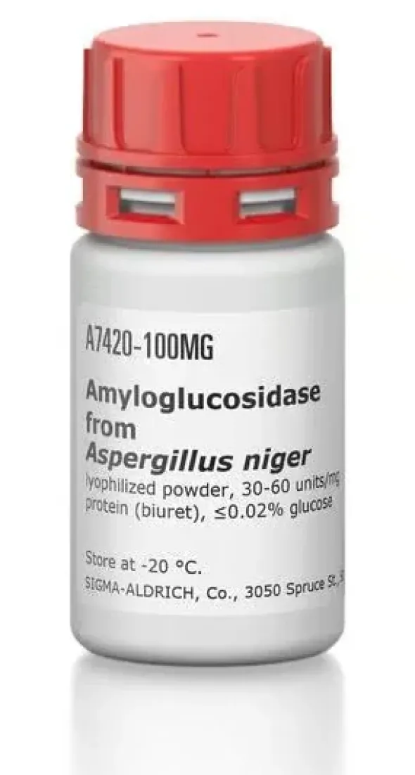 Amyloglucosidase from aspergillus niger 100 mg
