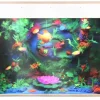 Aquarium UV - 100 x 40 x 65 cm - bord blanc