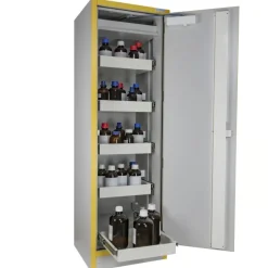 Armoire antifeu 30 minutes haute 1 porte - 5 tiroirs coulissants