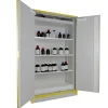 Armoire antifeu 30 minutes - 2 portes hautes - 1 caillebotis