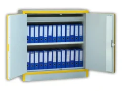 Armoire à documents antifeu 30 minutes comptoir 2 portes - série AD30