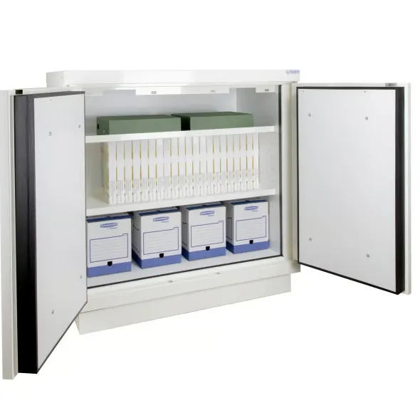 Armoire à documents antifeu 90 minutes comptoir 2 portes - série AD79+
