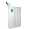 Armoire Double Porte 4 Etageres Special Lithium 90 Min et 1 rack De 8 Prises Pour Recharge Avec Caisson De Ventilation