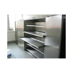 Armoire en inox avec double fond perforé, sans ventilation et de dimensions 2000 x 700 mm - achat