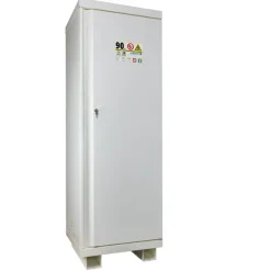 Armoire Haute, Anti-Feu 90 Minutes, Porte Simple 3 Étagères Et 1 Bac De Rétention
