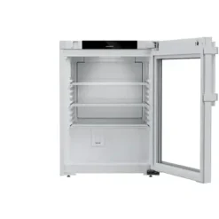 Armoire laboratoire positive qualifiable + 5 °C (±3 °C) 137L froid ventilé - porte vitrée - encas. sous paillasse