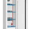 Armoire 90 Minutes 1 Porte Haute, 4 étagères,4 racks 1 Extincteur,1 Bac,1 détecteur,1 gyrophare,1 boitier