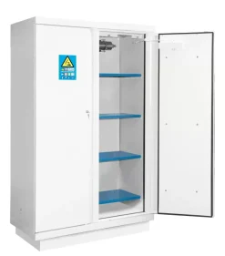 Armoire 90 Minutes 2 Portes Hautes 2 étagère et 1 extincteur