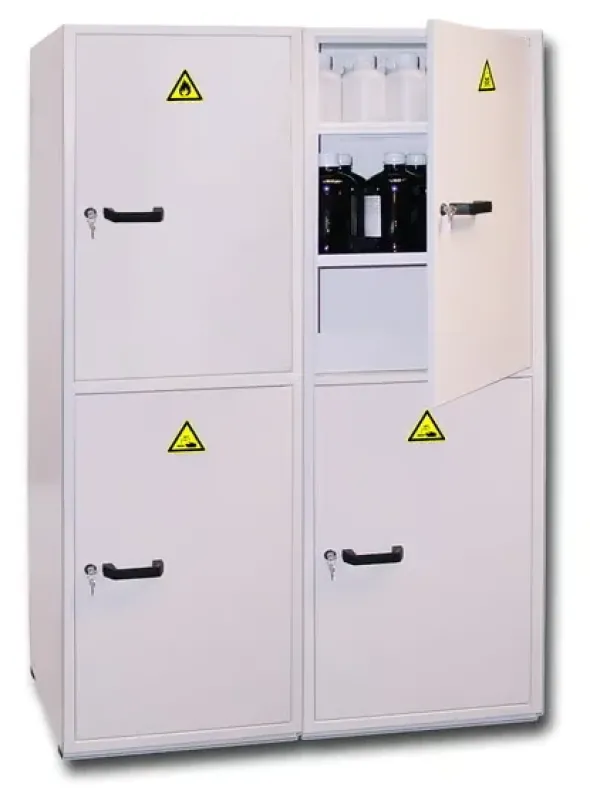 Armoire multirisque haute 4 portes - 4 compartiments