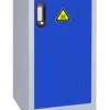 Armoire pour produits dangereux - comptoir 1 porte bleue - 80 l - série 14E