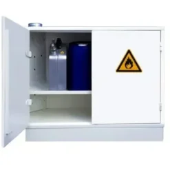 Armoire pour produits toxiques, nocifs et inflammables série 3 - basse - 135 l