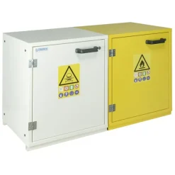 Armoire sous paillasse pour stockage solvants et toxiques - série 6 - 60 L