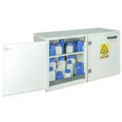 Armoire sous paillasse pour stockage bases et toxiques - série 6 - 60 L