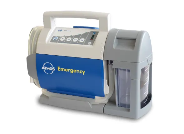 Aspirateur de mucosités électrique E341 Battery DDS sur batterie - bocal autoclavable - 34 l/min