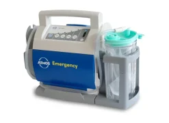 Aspirateur de mucosités électrique E341 Battery Serres sur batterie - bocal 1 l pour poche usage unique - 34 l/min