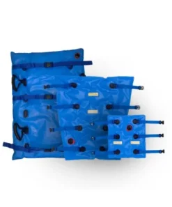 Attelles poignet + bras + 1 matelas partiel jambe adulte à dépression compartimentées - jeu de 3 - Dot System