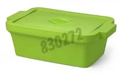 Bac à glace avec couvercle 4 l vert citron