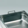 Bac inox avec anses hauteur 530 mm largeur 325 mm profondeur 150 mm