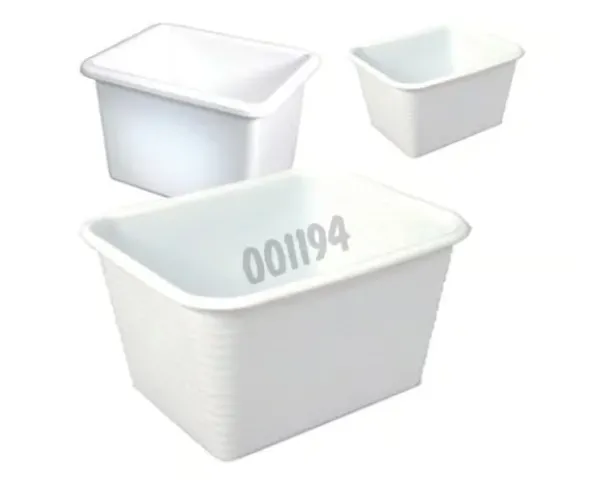Bac LDPE 30 l blanc