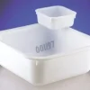 Bac 1 l LDPE blanc