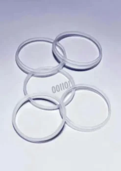Bague blanche pour flacons à essais iso gl 45 x 10
