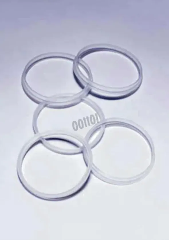 Bague blanche pour flacons à essais iso gl 45 x 10