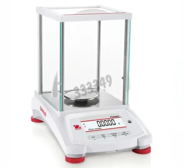 Balance analytique Pioneer px124 120 g/0,1 mg calibration interne plateau 90 mm