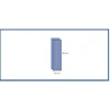 Bande adhésive en SMS - 10 x 50 cm - 1 carton 100 paires
