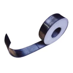 Bande de plomb pour la jonction entre 2 plaques de BA13 - eq pb 0,5 mm - 4,5 cm x 8 m - tarif de la bande