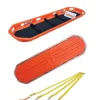 Barquette de sauvetage monobloc Corben - 280 kg - orange - treuillable - 3 sangles de maintien 2 parties, cale-pieds,