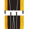 Barquette de sauvetage 2 parties Twin Shell - 280 kg - 3 sangles orange de maintien 2 parties, cale-pieds, matelas
