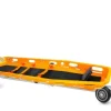 Barquette de sauvetage 2 parties - 280 kg - 4 roues dont 2 rotatives - 2 freins - 2 sangles