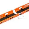 Barquette d'évacuation en 2 parties - orange - 280 kg -