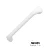 Barre d'appui murale droite Prima - l. 40 cm - blanc